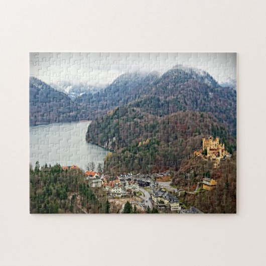 Schloss Hohenschwangau - Deutschland - 11x14 - 252 Puzzle (Horizontal)