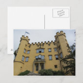 Schloss Hohenschwangau, Deutschland Postkarte (Vorne/Hinten)