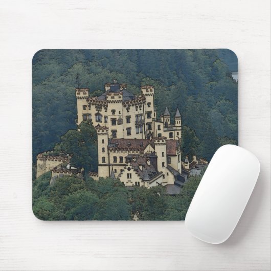 Schloss Hohenschwangau Mousepad (Mit Mouse)