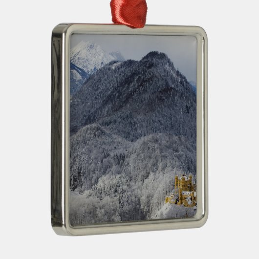 Schloss Hohenschwangau Ornament Aus Metall (Rechts)