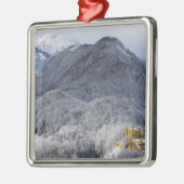 Schloss Hohenschwangau Ornament Aus Metall (Links)