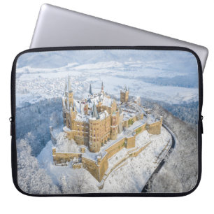 Schloss Hohenzollern: SchneeDeutschland. Laptopschutzhülle