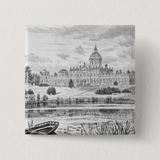 Schloss Howard Button (Vorderseite)