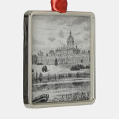 Schloss Howard Silbernes Ornament (Rechts)