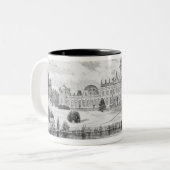 Schloss Howard Zweifarbige Tasse (Vorderseite Links)