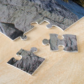 Schloss-Hügel-Leuchtturm, Rhode Island Puzzle (Seite)