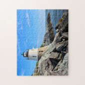 Schloss-Hügel-Leuchtturm, Rhode Island Puzzle (Vertikal)