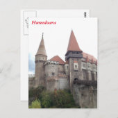 Schloss Hunedoara Postkarte (Vorne/Hinten)