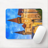 Schloss Hunyad - Schloss von Corvin in Hunedoara. Mousepad (Mit Mouse)