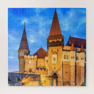 Schloss Hunyad - Schloss von Corvin in Hunedoara. Puzzle