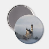 Schloss in den Wolken Magnet (Vorderseite/Rückseite)