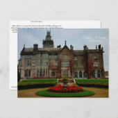 Schloss in Irland Postkarte (Vorne/Hinten)