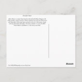 Schloss in Irland Postkarte (Rückseite)