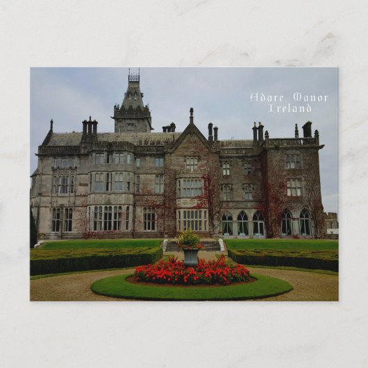 Schloss in Irland Postkarte (Vorderseite)