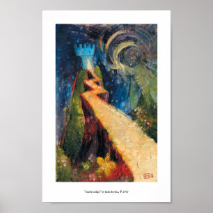 Schloss-Indigo Poster