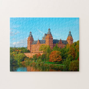 Schloss Johannisburg Deutschland. Puzzle