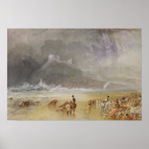 Schloss Josephs Mallord William Turner   Poster