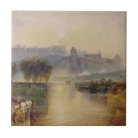 Schloss Josephs Mallord William Turner | Windsor Fliese (Vorderseite)