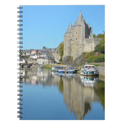 Schloss Josselin Frankreich Postcard T - Shirt Cof Notizblock (Vorderseite)