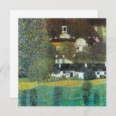 Schloss Kammer am Attersee II von Gustav Klimt (Vorne/Hinten)