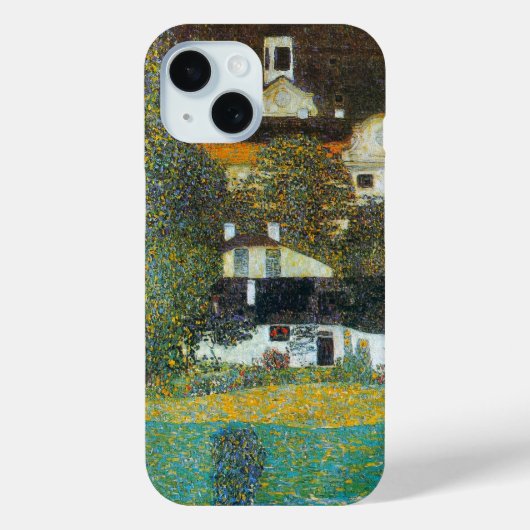Schloss Kammer am Attersee II von Gustav Klimt Case-Mate iPhone Hülle (Rückseite)