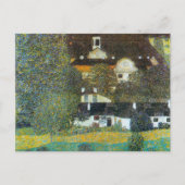 Schloss Kammer am Attersee II von Gustav Klimt Postkarte (Vorderseite)