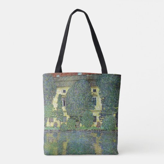 Schloss Kammer am Attersee III von Gustav Klimt Tasche (Rückseite)