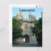 Schloss Lancaster Postkarte (Vorne/Hinten)