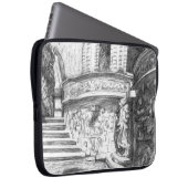 Schloss Laptopschutzhülle (Vorne Rechts)