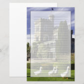 Schloss Larnach, Halbinsel Otago, Dunedin, Briefpapier (Vorne/Hinten)