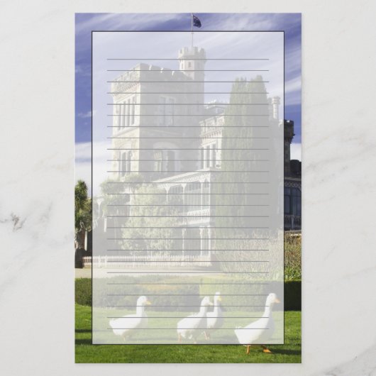 Schloss Larnach, Halbinsel Otago, Dunedin, Briefpapier (Vorderseite)