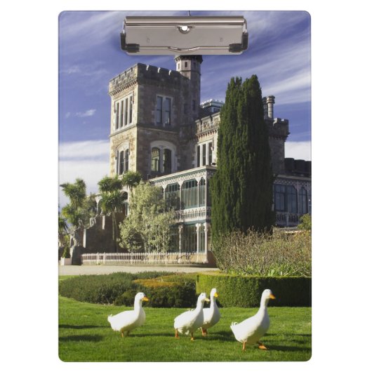 Schloss Larnach, Halbinsel Otago, Dunedin, Klemmbrett (Vorderseite)