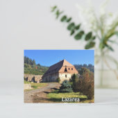 Schloss Lazarea Postkarte (Stehend Vorderseite)
