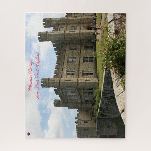 Schloss Leed England Puzzle (Vertikal)