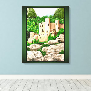 Schloss Leinwanddruck