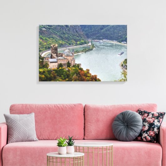 Schloss Leinwanddruck (Insitu (Wohnzimmer))