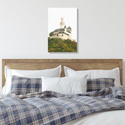Schloss Leinwanddruck (Insitu (Schlafzimmer))