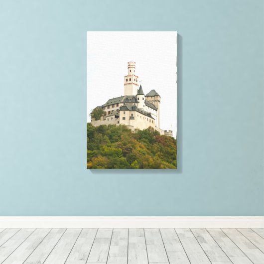 Schloss Leinwanddruck (Insitu (Holzboden))