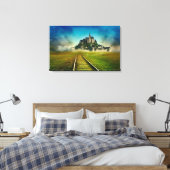 Schloss Leinwanddruck (Insitu (Schlafzimmer))