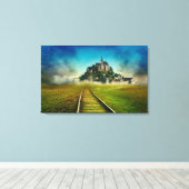 Schloss Leinwanddruck (Insitu (Holzboden))