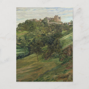 Schloss Lichtenberg in Odenwald, 1900 Postkarte