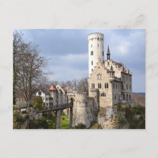 Schloss Lichtenstein Deutschland Postkarte