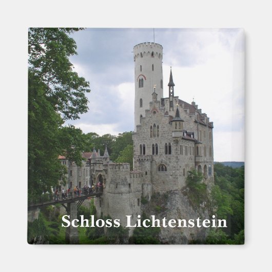Schloss Lichtenstein Magnet (Vorne)