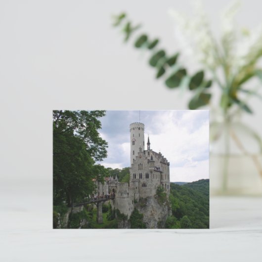Schloss Lichtenstein Postcard Postkarte (Stehend Vorderseite)