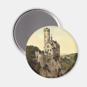 Schloss Lichtenstein, Wurtemburg, Deutschland Magnet (Vorderseite/Rückseite)