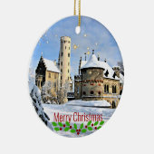 Schloss Liechtenstein, hübsche Urlaubsplanung Keramik Ornament (Rechts)