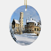 Schloss Liechtenstein Keramik Ornament (Rechts)