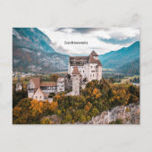 Schloss Liechtenstein Postkarte (Vorderseite)
