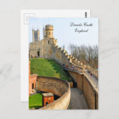 Schloss Lincon Postkarte (Vorne/Hinten)