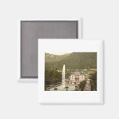 Schloss Linderhof, Bayern, Deutschland Magnet (Vorderseite/Rückseite)
